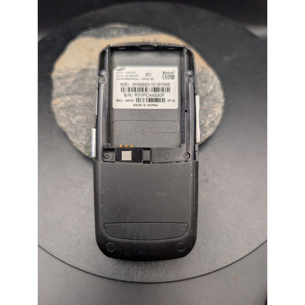 Samsung SGH‑A737 AT&T Slider Phone • No Battery/Cover • Untested As‑Is